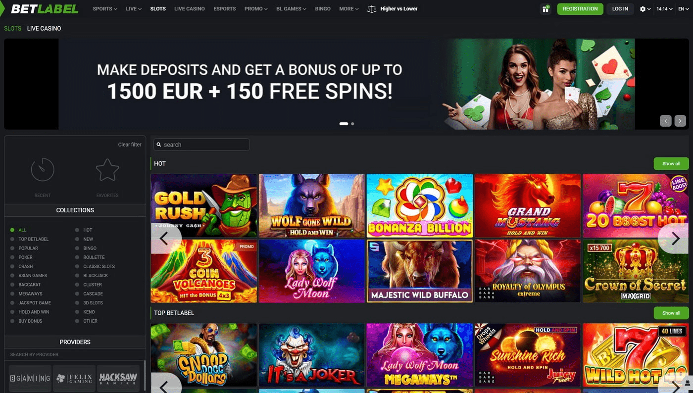 Betlabel spletni casino bonus